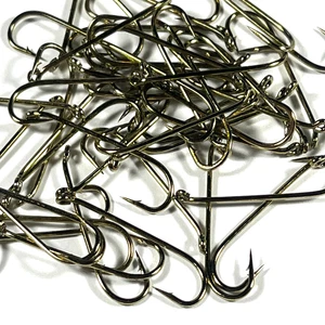 Fly Tying Scotland Barbed Lure Hooks Fly Tying Hook Pack Of 50 Long Shank Hooks