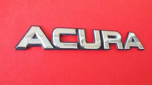 Original 1987-1988-1989-1990 Acura Legend ACURA Trunk Lid Emblem - Picture 1 of 4