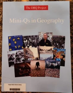 The DBQ Project Mini-Q’s In Geography Paperback book Mini Q's - Imagen 1 de 2