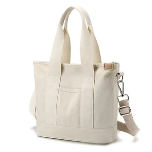 Canvas Tote Bag For Women Tote Bag With Zipper Canvas Crossbody Bag - Picture 1 of 6