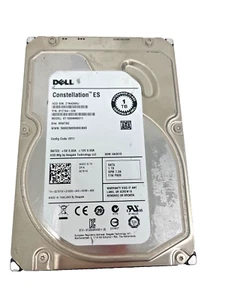 Dell 1TB Hard Drive 7.2K RPM 3.5" SATA 02T51W, ST1000NM0011, 9YZ164-036, 2T51W - Picture 1 of 5