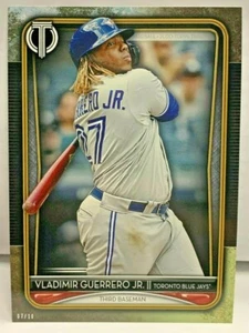 Vladimir Guerrero Jr.2020 Topps Hommage #85 Übergröße 5x7 Gold # D 7/10 Blau - Bild 1 von 2