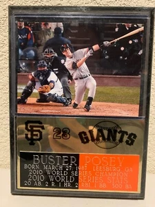 Buster Posey 6x8 San Francisco Giants Plaque - Picture 1 of 3