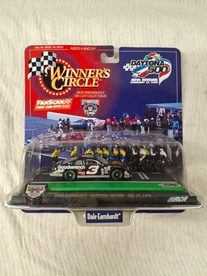 Winners Circle #3 Dale Earnhardt Sr Daytona Win With Pit Crew 1:64 Car - New - Image 1 of 4