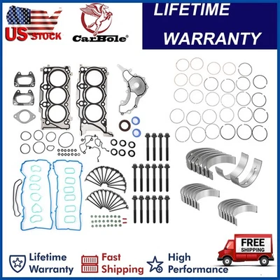 Kit de reconstrucción de motor para Ram 1500 Chrysler 200 2011-16 Dodge Avenger Jeep 3,6 L V6 Foto 1 de 4