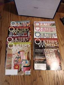 Lot 8 Quilter's World Magazine 2003-2011 - Bild 1 von 11