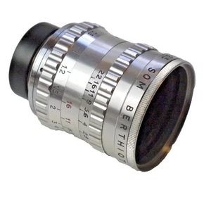 Som Berthiot 25mm f1.4 Cinor coated chrome, Cine 16mm "C" screw mount - Picture 1 of 4