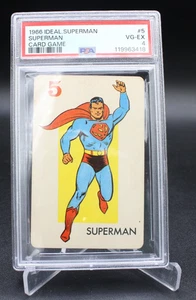 1966 IDEAL TOY CORP SUPERMAN CARD GAME #5 PSA 4 - Picture 1 of 2