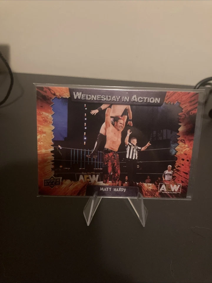 2021 Upper Deck AEW All Elite Wrestling - Wednesday in Action Matt Hardy #WIA-6 - Image 1 of 4