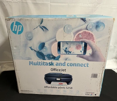 HP Officejet 5258 Wireless All-in-One Inkjet Printer ~ NEW - Image 1 of 4