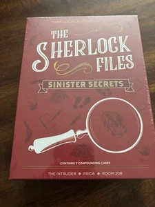 Sherlock Files: Sinister Secrets 3 verwirrende Hüllen NEU VERSIEGELT - Bild 1 von 4
