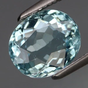 ¡Color deslumbrante de 1,74 quilates y brillante! Aguamarina azul cielo natural Brasil - Imagen 1 de 4