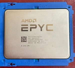 AMD EPYC 7251 CPU processor 8-core 2.1GHz 14nm cache TDP 120w ps7251bfv8saf - Picture 1 of 1