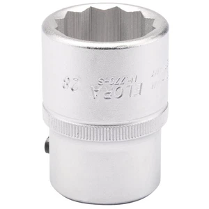 Elora 28mm 3/4"D Bi-Hexagon Socket Standard Length Chrome Plated 00765 - Bild 1 von 1
