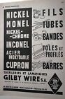 Pub Ad 1948 Tréfilerie Et Laminoir Gilby Wire S.A Rueil