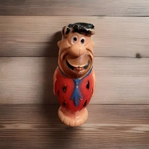 Vintage Hanna Barbera Fred Feuerstein 4" Kunststoff Spielzeug Blasform  - Bild 1 von 5