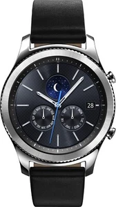 Samsung Gear S3 Classic [inkl. Lederarmband schwarz] 33mm Edelstahlgehäuse - Bild 1 von 1