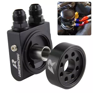 73 Deg C Thermostatic Oil Filter Sandwich Adapter & Spacer for Subaru BRZ 13-19 - Picture 1 of 9