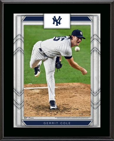 Gerrit Cole New York Yankees 10.5" x 13" Sublimated Player Plaque Cover