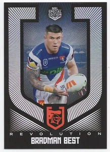 2024 TGI NRL Revolution - Silver Parallel (SS) 73 - Bradman Best (Knights) - Picture 1 of 2