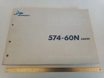 catalogo parti ricambio originale trattore Lamborghini 1990 574-60N cross 574 60 - Immagine 1 di 4