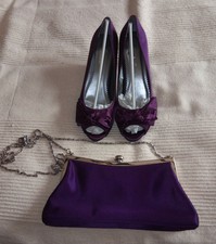 plum bridesmaid shoes