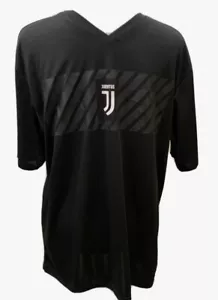 Camisa de Polietileno de Entrenamiento FC Juventus Negra Talla Grande Nueva con Etiquetas - Imagen 1 de 6