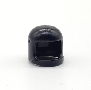 Lego Black Spaceman Minifigure Helmet Thin Chin Strap from 1980s Classic Space - Picture 1 of 3