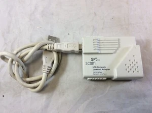 3COM USB zu Netzwerk Ethernet Schnittstelle Adapter 10/100Mbps 3C460B - Bild 1 von 4