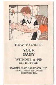 VANTA BABY KLEIDUNG ~ Vintage Verkaufsbroschüre - Bild 1 von 2
