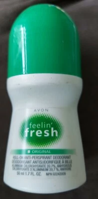 Avon Anti-Perspirant Deodorant Feeling Fresh  1.7 Fl. oz.  2005 original scent  - Imagem 1 de 2