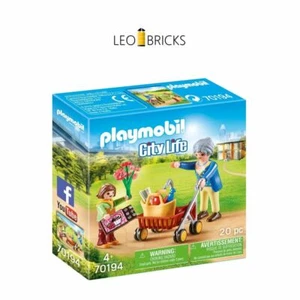 PLAYMOBIL® City Life 70194 Oma mit Rollator und Enkelin *NEU & OVP* - Bild 1 von 2