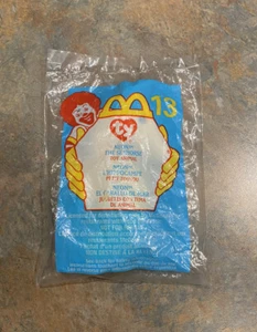 Retired 2000 Ty Teenie Beanie Babies NEON The Seahorse #13 McDonalds Toy NIP - Picture 1 of 2