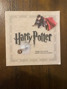 Libro de estampillas de Harry Potter 20 primera clase Forever franqueo USPS coleccionista 2013 - Imagen 1 de 10