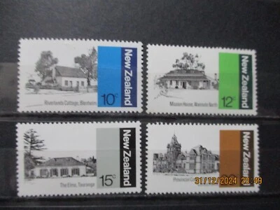 New Zealand 1979 - Architecture ( 1st Series ) - U/M MNH Set - Sg1188 - 1191 - Image 1 of 3