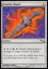 Magic the Gathering MTG Granite Shard (182) Mirrodin   LP