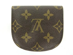 Auténtico monedero Louis Vuitton con monograma Porte Monnaie Gousset M61970 101755 - Imagen 1 de 8