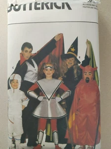 Disfraces de Halloween para niños Butterick 3492 vintage años 80 astronauta niña espacial - Imagen 1 de 2