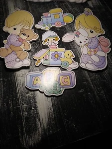 Vintage Precious Moments Wall Plaques Set Of 5 - Picture 1 of 9