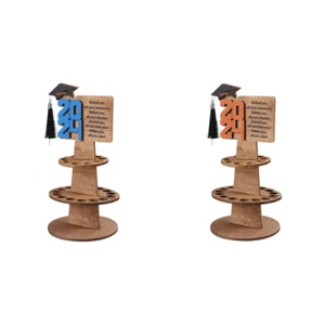 NEW Wooden Decorative Gift Money DIY Holder for Anniversary Birthday Decor (Blue - Picture 1 of 5