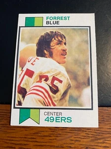 Topps Football #70 Forrest Blue 1973!! $1 ENVÍO!! "A" - Imagen 1 de 2