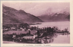 TALLOIRES 74 Lac d'Annecy & Hôtel de l'Abbaye CPA sépia Éditions Manoy vers 1930 - Picture 1 of 2