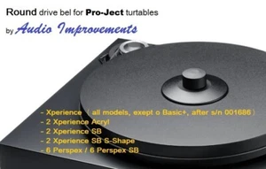 Pro-Ject XPERIENCE genuine AUDIO IMPROVEMENTS ROUND belt - Picture 1 of 3
