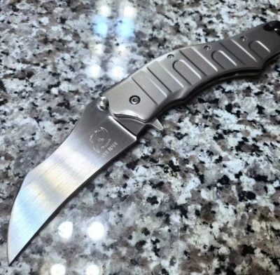 Liong Mah Design / Mike Obenauf Collabo' Custom Handmade Flipper Knife "IGNITOR" Foto 1 de 4