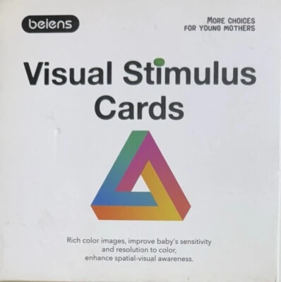 Beiens Design Visual Stimulus Cards Baby's Visual Nerve Brain Development - Image 1 of 2