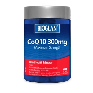 Bioglan CoQ10 300mg 60 Soft Capsules Support Heart Cardiovascular Health - Picture 1 of 1