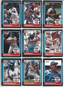 1987  DONRUSS , NATIONAL LEAGUE ALL-STARS - Picture 1 of 2
