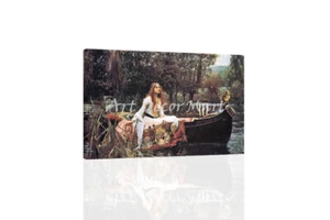 Waterhouse The Lady of Shalott - CANVAS OR PRINT WALL ART - Picture 1 of 2