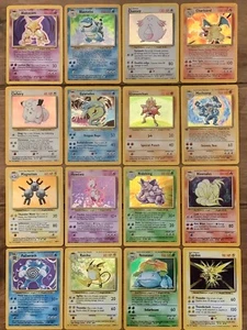 Pokemon Base Set Holo Charizard, Blastoise Venusaur etc you Choose Nr Mint - Picture 1 of 17