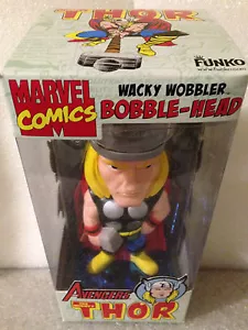 Funko Marvel Avengers Thor Silver Base Chase Wacky Wobbler Bobble Head RARO NUEVO - Imagen 1 de 11